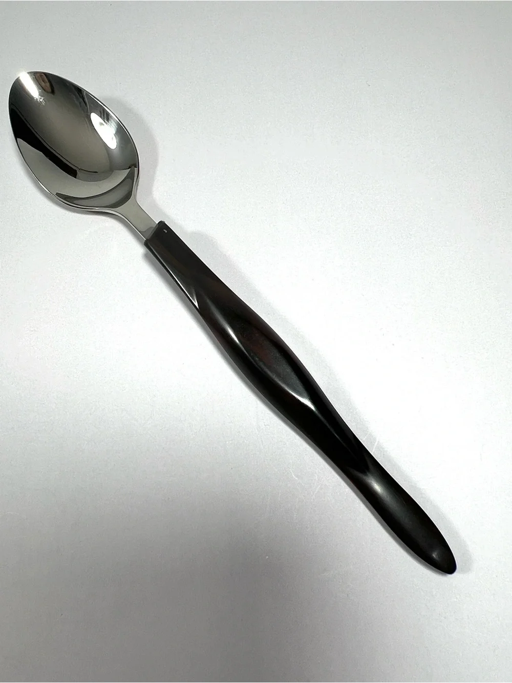 NEW CUTCO TEASPOON CLASSIC BLACK OR DARK BROWN HANDLE VINTAGE FLATWARE SINGLE